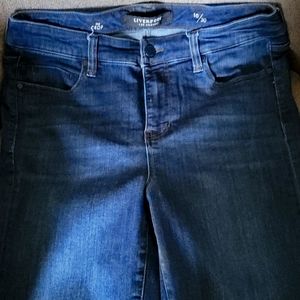 Liverpool, size 10/30, cropped jeans